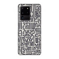 Moroccan Print: Volledig geprint Samsung Galaxy S20 Ultra Hoesje