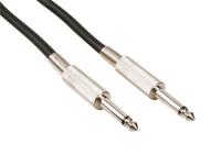 Luidsprekerkabel jack 6.35 mm naar jack 6.35 mm mono 3 m blauw - Velleman