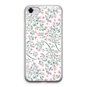 Sierlijke bloemen: iPhone 8 Transparant Hoesje
