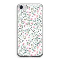 Sierlijke bloemen: iPhone 8 Transparant Hoesje