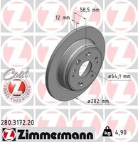 Remschijf Coat Z 280317220 - thumbnail