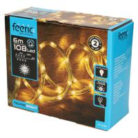 Feeric lights &amp; Christmas Lichtslang - 6M - warm wit - 108 LEDs   -