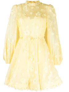 ZIMMERMANN robe courte Matchmaker Lift Off - Jaune