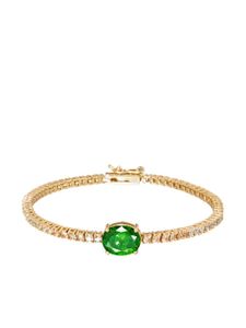 Roxanne Assoulin bracelet Emerald City serti de zircons cubiques - Or