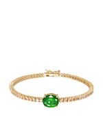 Roxanne Assoulin bracelet Emerald City serti de zircons cubiques - Or