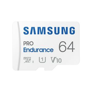 Samsung PRO Endurance 64GB + Adapter - MicroSD Kaart