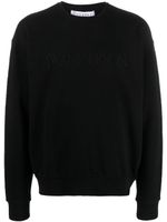 JW Anderson sweat en coton à logo brodé - Noir - thumbnail