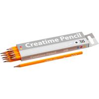 Creativ Company Potloden hb hardheid - dikte 7 mm, 12st.