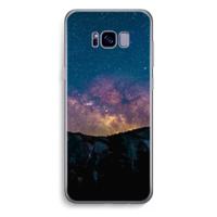 Travel to space: Samsung Galaxy S8 Plus Transparant Hoesje