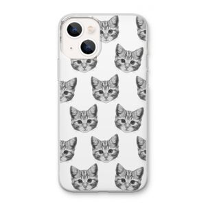 Kitten: iPhone 13 mini Transparant Hoesje
