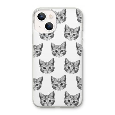 Kitten: iPhone 13 mini Transparant Hoesje