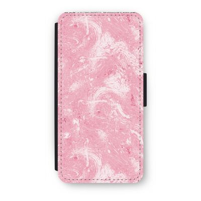 Abstract Painting Pink: iPhone 7 Flip Hoesje