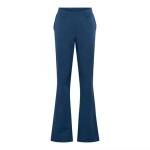 &Co - Jeansblauw Broek flared travel - Maat 3XL