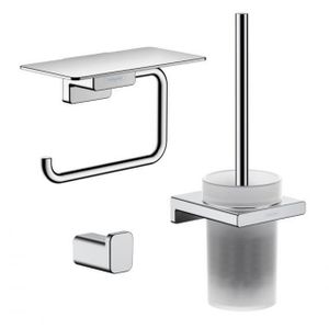 Hansgrohe Addstoris toiletaccessoireset - driedelig - Chroom SW651141/SW651126/SW651244