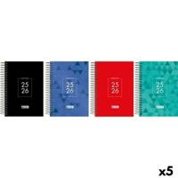 Agenda ENRI IDENTITY 1/8 12 x 18 cm 2025-2026 (5 Stuks)