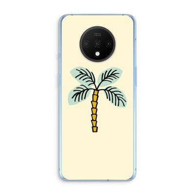 Palmboom: OnePlus 7T Transparant Hoesje