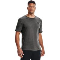 Under Armour Sportstyle Left Chest Logo T-Shirt Donkergrijs Zwart - thumbnail