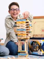 Vaten 120 planken - KAPLA® blauw
