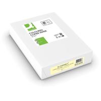 Q-CONNECT gekleurd kopieerpapier, A4, 80g, pak van 500 vel, lichtgeel
