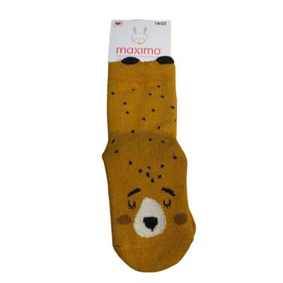 Maximo sokken okergeel leeuw-19-22