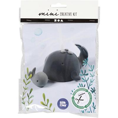 Creativ Company Mini creative kit walvis met kalf