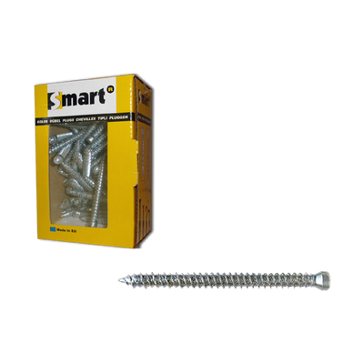 pgb-Europe SMART | Kozijnschroef CK-T30 Ø 7,50x132 Zn | 100 st - SM0WSC001075132E