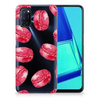 OPPO A52 | A72 | Siliconen Case | Pink Macarons