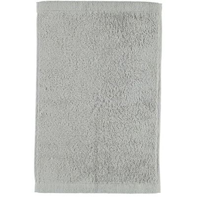 Cawö Cawo Lifestyle Uni Gastendoekje Zilver 30x50