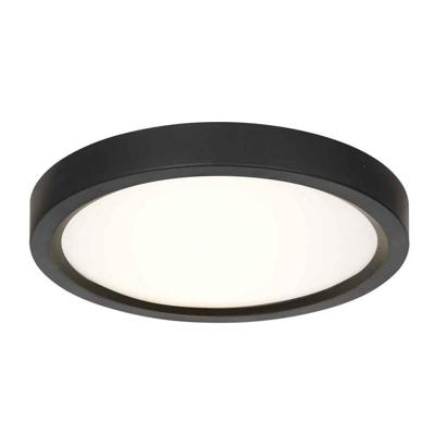 Steinhauer Zwarte plafondlampWalcie Ø 30cm - 4132ZW