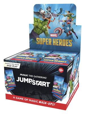Magic the Gathering Marvel Super Heroes Jumpstart Booster Display (24) english Magic the Gathering Marvel Super Heroes Jumpstart Booster Display (24) english