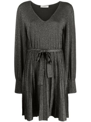 TWINSET robe courte à manches longues - Noir