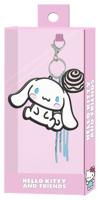 Sanrio Charm Keyring Cinnamoroll Face