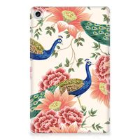 Back Case voor Lenovo Tab M10 Plus (3e generatie) Pink Peacock - thumbnail