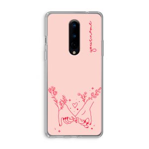 Best Friends: OnePlus 8 Transparant Hoesje