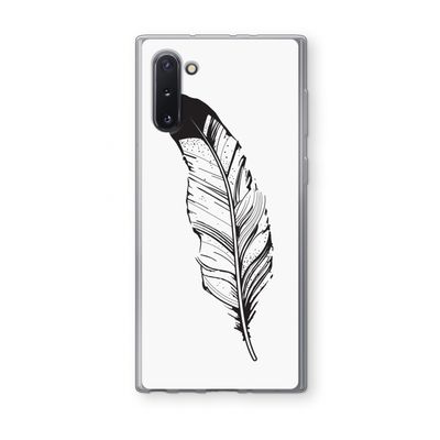 Pluim: Samsung Galaxy Note 10 Transparant Hoesje
