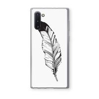 Pluim: Samsung Galaxy Note 10 Transparant Hoesje