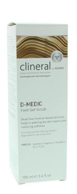Ahava Clineral D-medic foot gel scrub 100 Milliliter