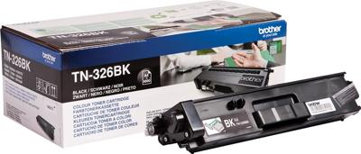 Brother toner, 4.000 pagina&apos;s, OEM TN-326BK, zwart