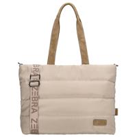 Zebra Trends Puffer Shopper/Laptoptas 15'' Elske Licht Taupe Zebra Trends Puffer Shopper/Laptoptas 15'' Elske Licht Taupe