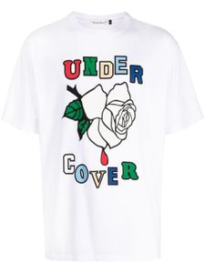 Undercover t-shirt Rose en coton - Blanc