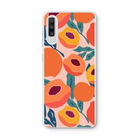 Perzik: Samsung Galaxy A70 Transparant Hoesje