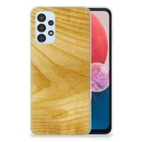 Samsung Galaxy A13 4G | Bumper Hoesje | Licht Hout