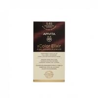 Apivita Hair Color Elixir Permanent Hair Color 5.65 Set Apivita Hair Color Elixir Permanent Hair Color 5.65 Set