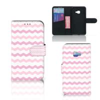 Samsung Galaxy Xcover 4 | Xcover 4s | Telefoon Hoesje | Waves Roze