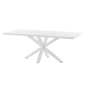 Kave Home Eettafel 'Argo' Wit, 160 x 100cm