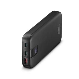 Hama PD 20 Power Pack 20000 mAh Outputs:2x USB-C USB-A Fast Charging Powerbank Grijs