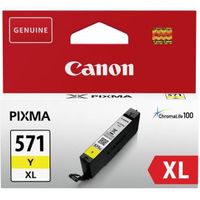 Canon CLI-571Y XL inktcartridge 1 stuk(s) Origineel Hoog (XL) rendement Geel - thumbnail
