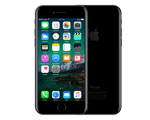 Forza Refurbished Apple iPhone 7 128GB gitzwart - Zo goed als nieuw