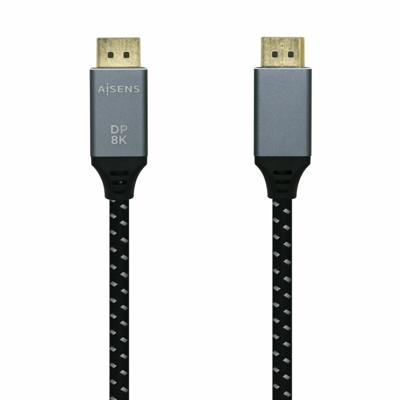 Kabel DisplayPort Aisens Zwart Zwart/Gris 1,5 m