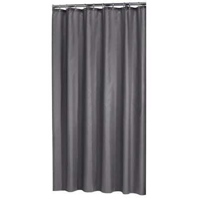 Douchegordijn Sealskin Madeira 100% Polyester 180x200 Grijs